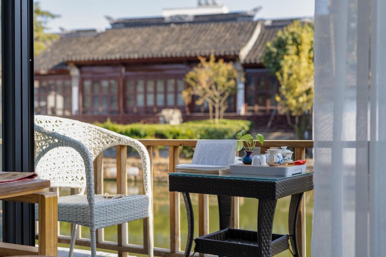 Tongli Slowlife River View Inn Сучжоу Экстерьер фото