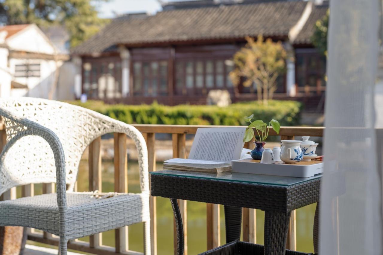 Tongli Slowlife River View Inn Сучжоу Экстерьер фото