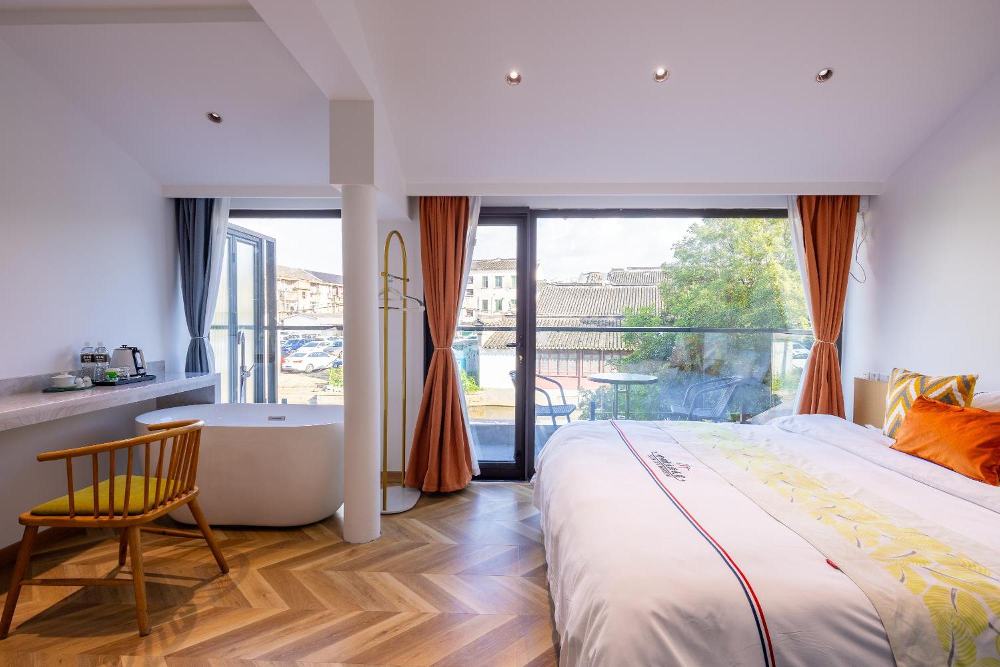 Tongli Slowlife River View Inn Сучжоу Экстерьер фото