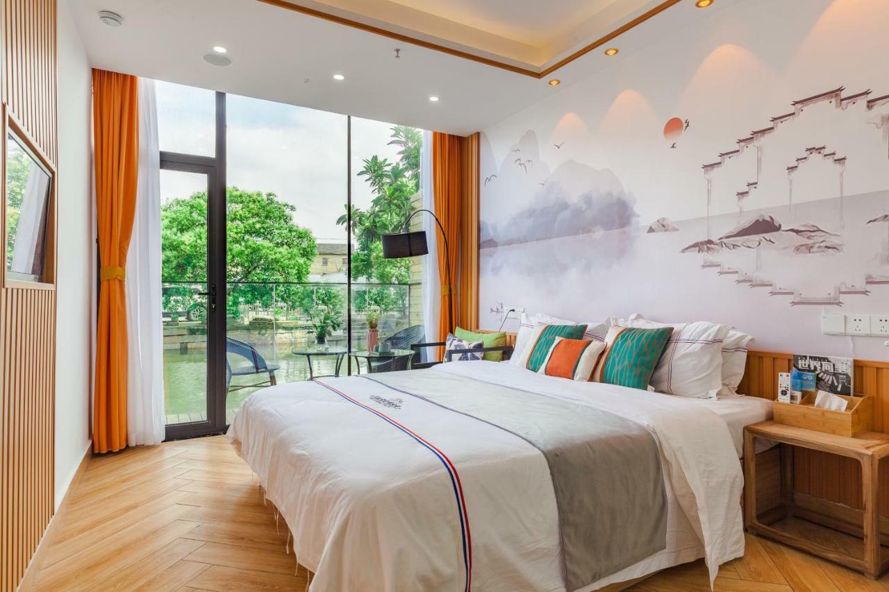 Tongli Slowlife River View Inn Сучжоу Экстерьер фото